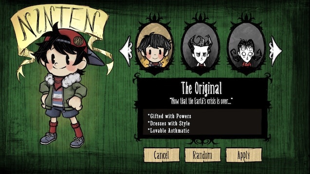 God if I play that don’t starve game I am gonna download those earthbound mods they look so cool…