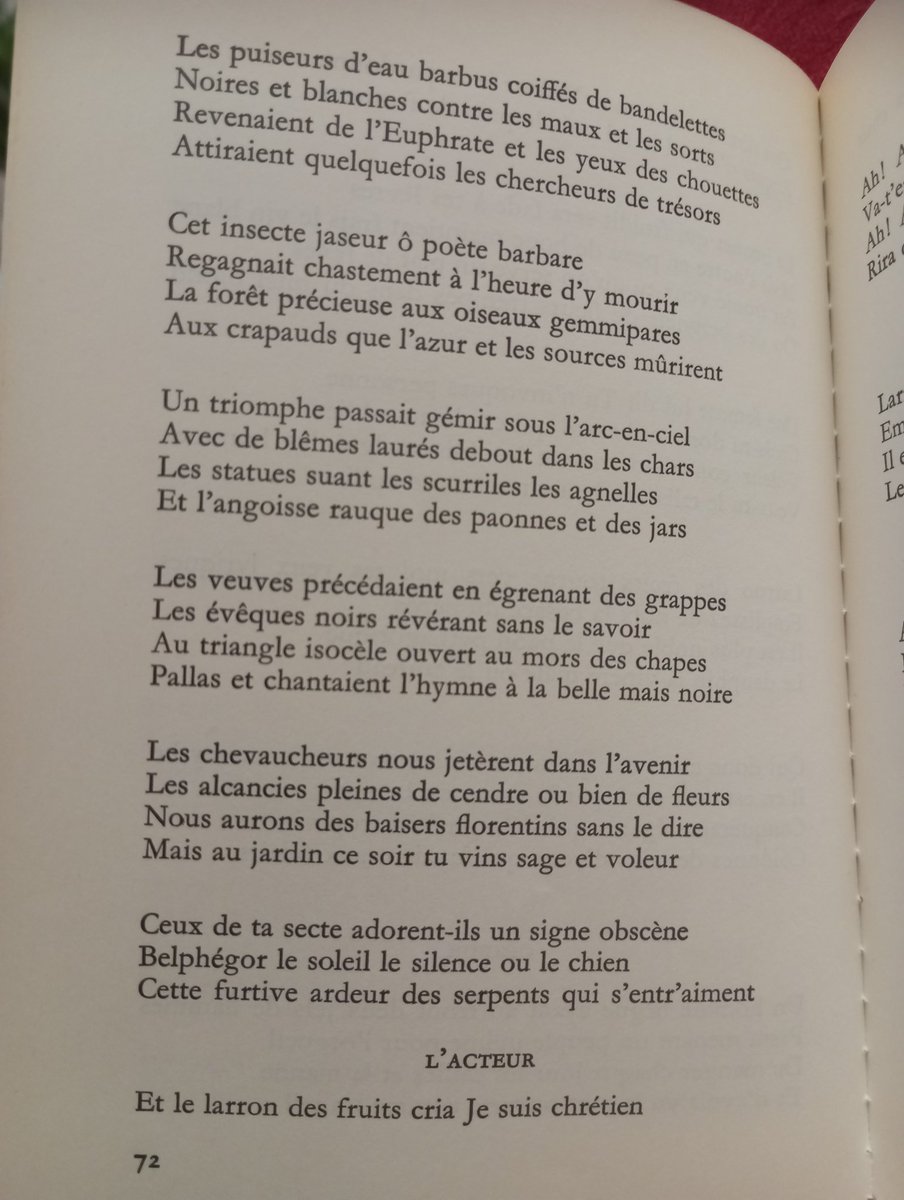 Apollinaire, Alcools, Le larron