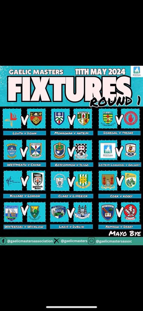 @kildaremastersGAA (@kildaremasters) on Twitter photo Our 2024 seasons kicks off next month when we host <a href="/LondainMasters/">London Gaelic Masters</a> on Saturday, 11th May! Time & venue TBC Our 2024 seasons kicks off next month when we host <a href="/LondainMasters/">London Gaelic Masters</a> on Saturday, 11th May! Time & venue TBC