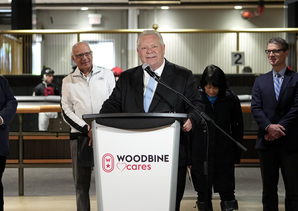 It was great to join friends at the Woodbine Racetrack today to celebrate the reopening of the Woodbine Cares Community Garden!

The garden will be a fantastic way for the community in Rexdale to grow and share fresh food, provide for those in need and create volunteer…