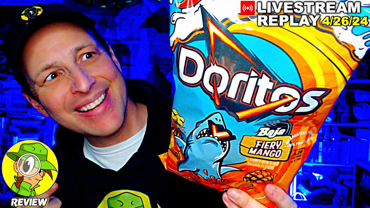 Doritos® Baja Fiery Mango Review 🔥🌊 Livestream Replay 4.26.24 ⎮ Peep THIS Out! 🕵️‍♂️
youtube.com/live/h4zoeuHWH…
#Doritos #BajaFieryMango #FoodReview #Livestream #Replay #NewFlavor #PeepTHISOut #StayFrosty @Doritos @MENACE @ChewBoom @MashedHQ @localish