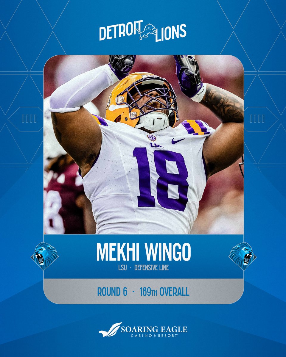 Let's do it, @WingoMekhi 😤

<a href="/LSUfootball/">LSU Football</a> | #NFLDraft