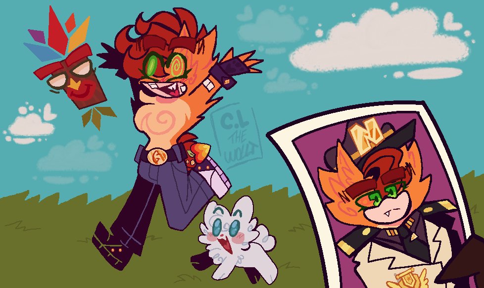 #クラッシュバンディクー #クラッシュ・バンディクー #毛皮 #Cartoon #CartoonArt #CrashBandicoot #CrashBandicootFanart 
¿¿¿ What The Fuck Happened To You ???