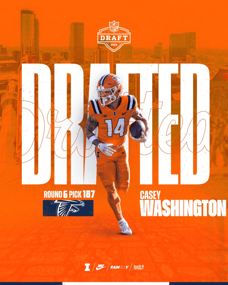 Go be great, @cwash82! #Illini // #HTTO // #famILLy