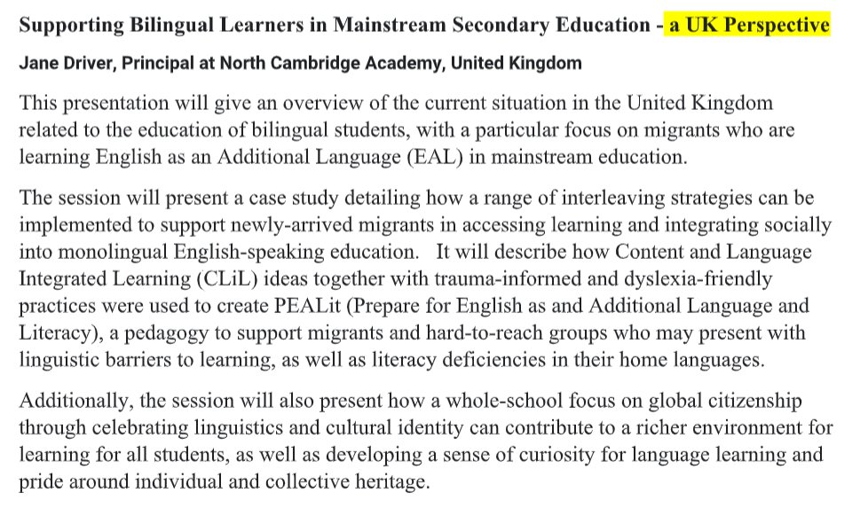 @SAAABEofTexas @carli_thomas21 @emilyfranESL @DrMFerron @claudiatrgarcia @rpalafoxtorres @izzygonzalez72 @DrZelayaSpeaks @OliviaHdzC @NABEorg @BEAMDFW @AustinAABE @HAABE_ @utrgv @TeamELPS Her session: