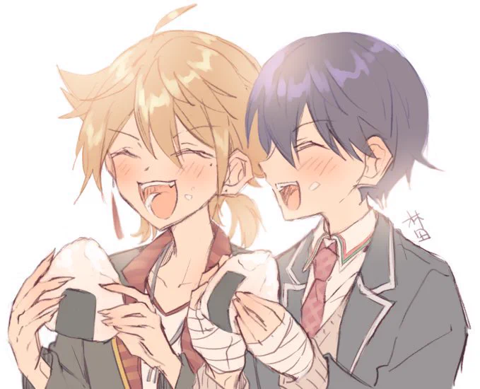 6周年おめでとうございます(※再掲) #金剛力也像 #絵ガク #咎人6周年 