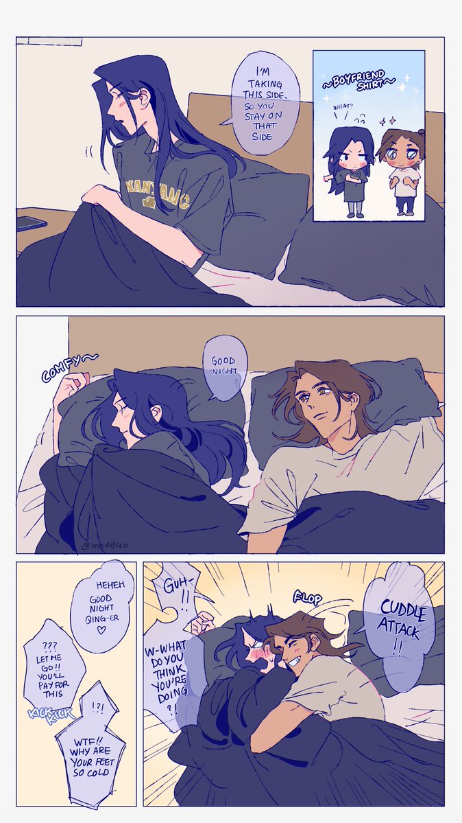 #fengqing #风情     fq who just started dating 🌸🩷 cuddling qing-er to sleep has been fx's dream...!!!   (日本語 ver. ↓)
