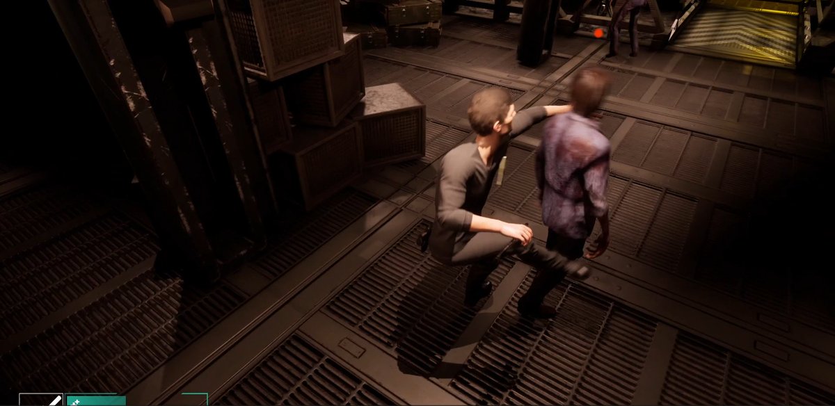art_const's tweet photo. Thanks for hosting, in this #ScreenshotSaturday i wanna show you my game "Dualis" which I just recently released. This is isometric action horror. The game takes place in an underground scientific research complex where, following a mysterious incident, the staff has lost their sanity and turned into merciless monsters intent on killing anyone they encounter.

https://t.co/QSe46Jb2oy

#IndieGameDev #indiegames #indiegamedeveloper