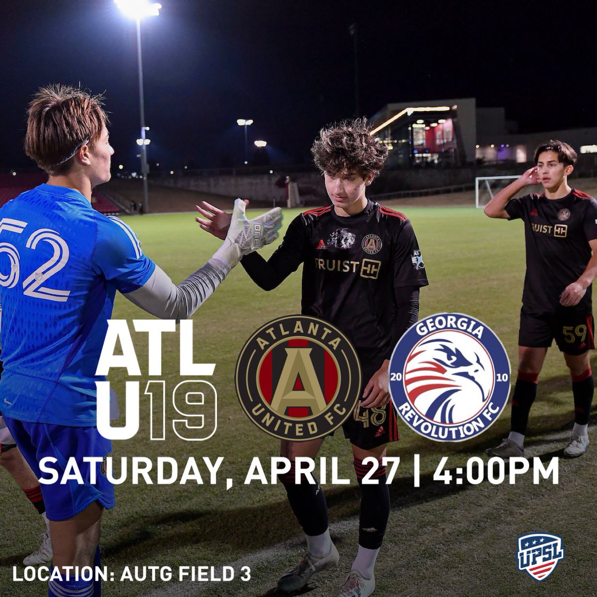 Ready for the battle! 😤 Watch our U-19’s take on GA Revolution in the UPSL here >> youtube.com/live/acv6azc0t…