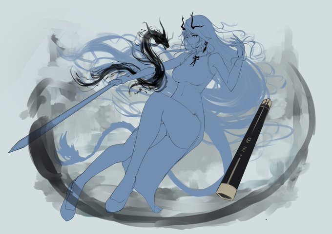 最近真面目な絵描いてなかった気がする 