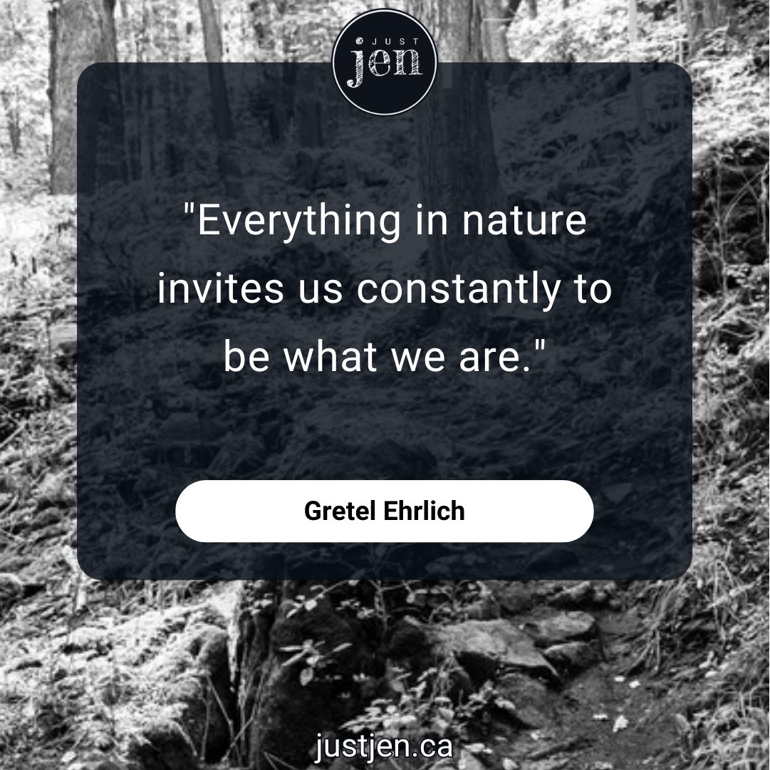 'Everything in nature invites us constantly to be what we are.' - Gretel Ehrlich.
💙Does this resonate with you? Like or comment to let me know!

#jenjustshoots #quotes #upliftingothers #lifequotes #positivevibes #supportart #digitaldownload #naturequote #encouragement