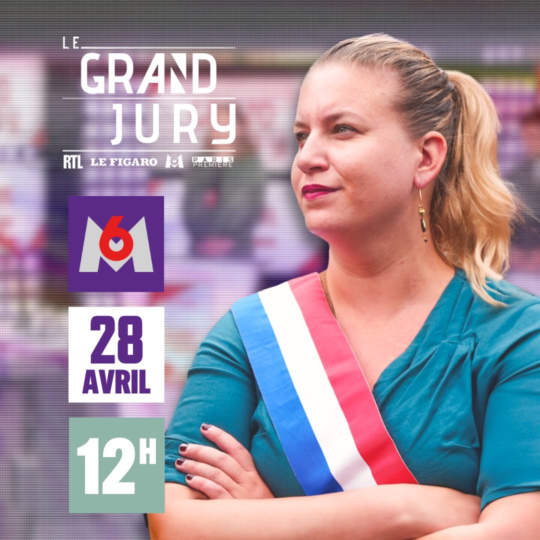 📺🎙️ Je vous donne rendez-vous demain en direct sur @M6 / @RTLFrance / @Le_Figaro / @ParisPremiere pour l’entretien politique du dimanche. 📲 Partagez et réagissez avec #LeGrandJury