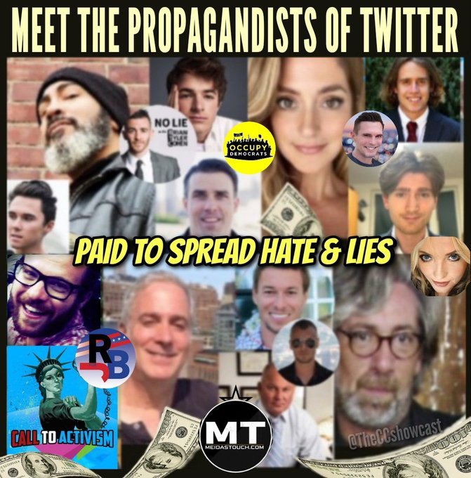 These fools are paid from you commenting on their post, they post shit to trigger a response you are making them rich while they are traitors to our soil. Any one that is not America first can take a hike out of our country!♡