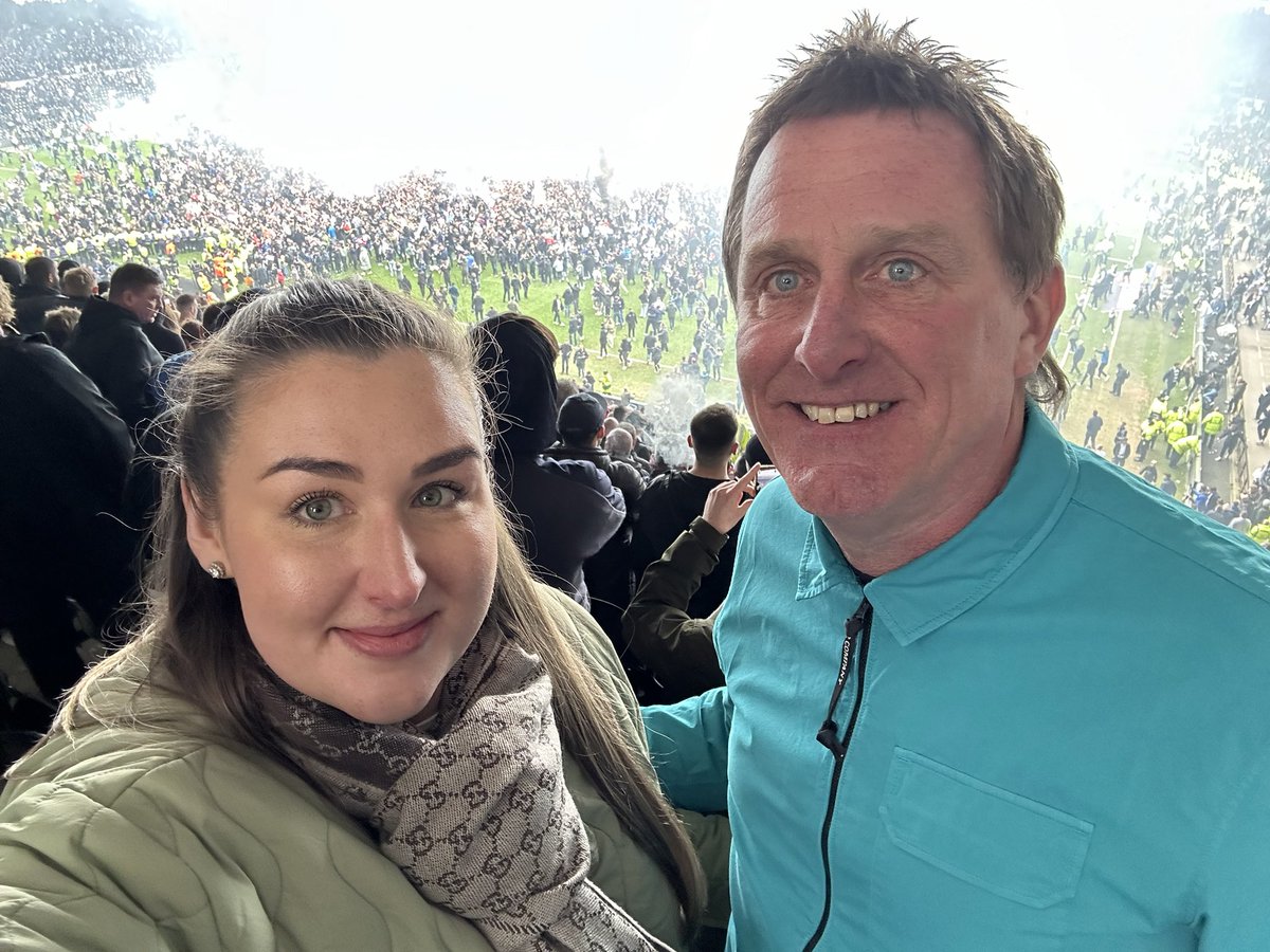 What a day 🖤🤍⚽️🐏