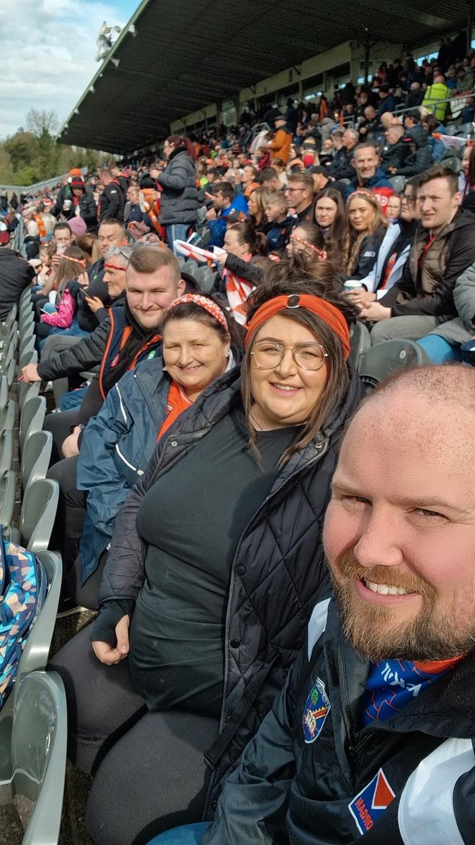 Well. That wasn't good for the nerves! 😂🙈 Bring on the Ulster Final 💪 There's One Fair County in Ireland 😉🧡🤍🧡🤍 #ArdMhachaAbu #NothingBeatsBeingThere #UlsterFinal