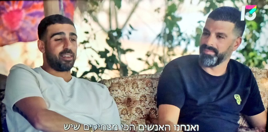 Someone must translate & distribute 'Back from Gaza' - a film by Liron Weizman. There, you see what lions our warriors are, how much they aren't 'European white colonizers', & what monsters with no moral boundaries they have to deal with. & of course how are they the light-men.