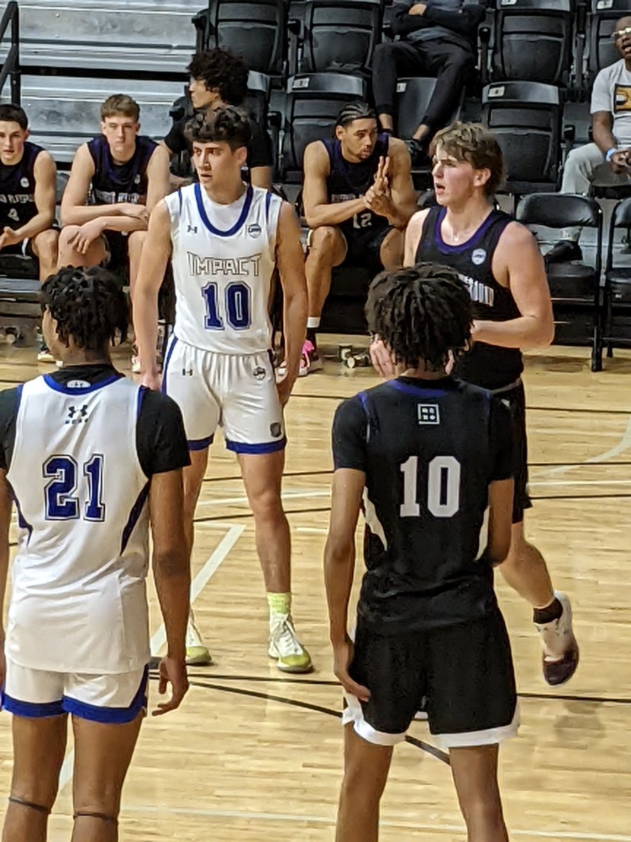 Saturday Eye-Catchers-@UAAAssociation from Texas Impact 4:13 - 6'5' '25 King Grace #1 Waxahachie HS, 6'7' '25 Luke Laczkowski #14 St. Mark's HS & 6'5' '25 Steve Ramirez #10 Keller HS.