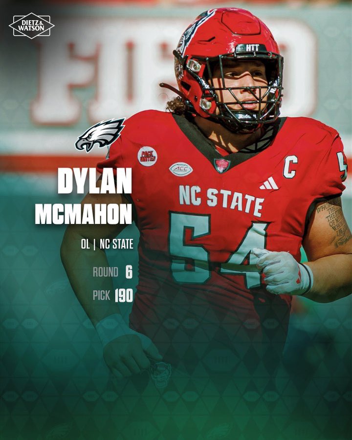 Congratulations @SCPSAthletics @NCState now a @Eagles Dylan McMahon @AmyZimmerWJCL @PharveyWJCL @Joey_B_Lamar @choward_media @JeffRoberts__ @rachelwest__