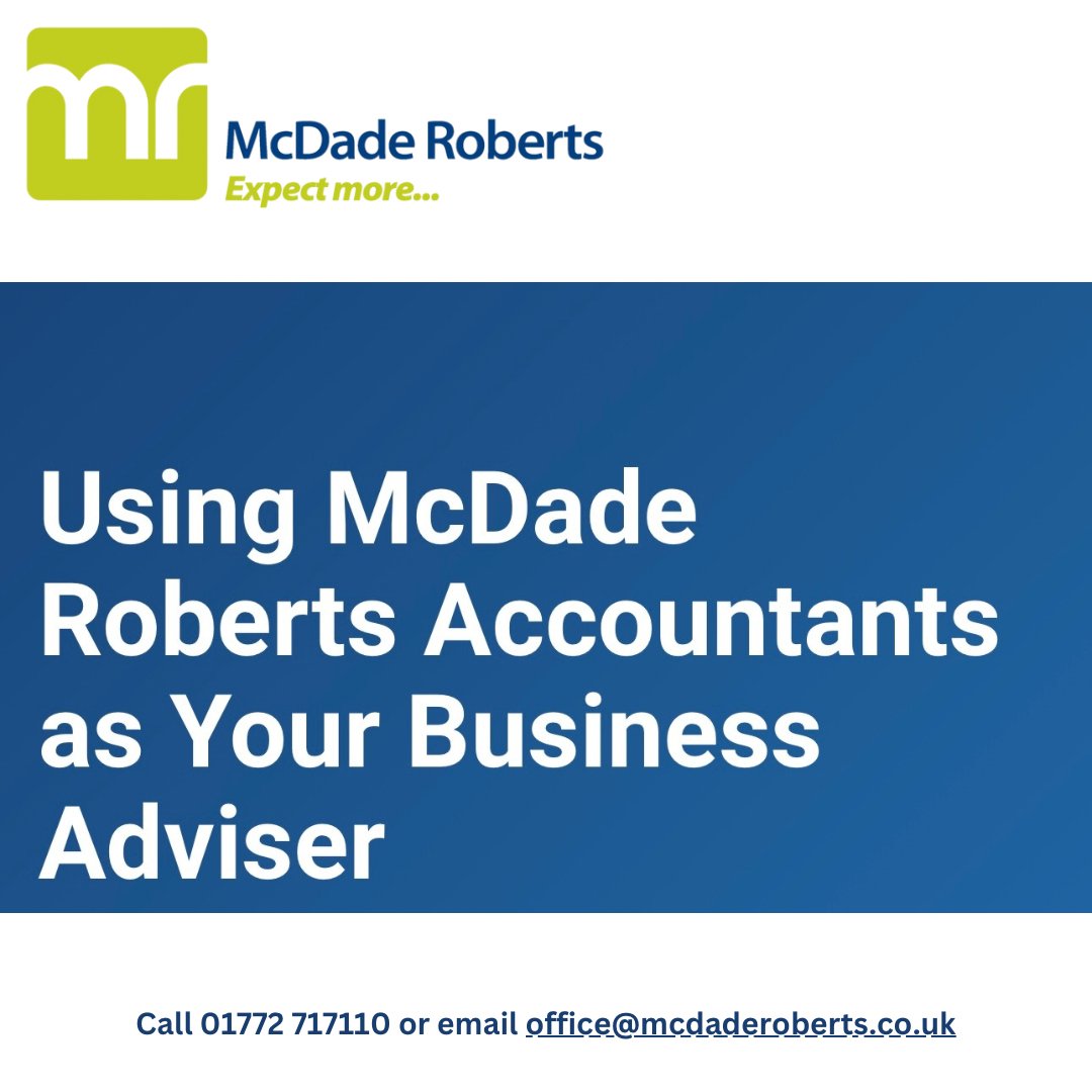 Contact us for a free initial chat. You have nothing to lose but clarity to gain, plus we will even get the kettle on ☕

📞 01772 717110

mcdaderoberts.co.uk/news/blog/arch…

#business #finances #businessowner #personaltax #businessadvisor #accountants #preston #longridge #lancashire