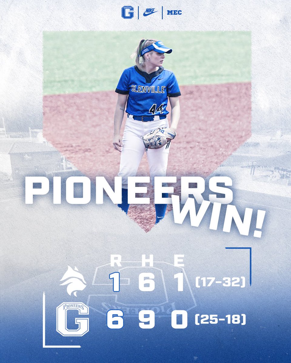 GSU_Softball_'s tweet photo. 𝙋𝙄𝙊𝙉𝙀𝙀𝙍𝙎 𝙒𝙄𝙉! 

We end the regular season with four-straight doubleheader sweeps!🧹

#GoPioneers https://t.co/l0eBTzN0PA