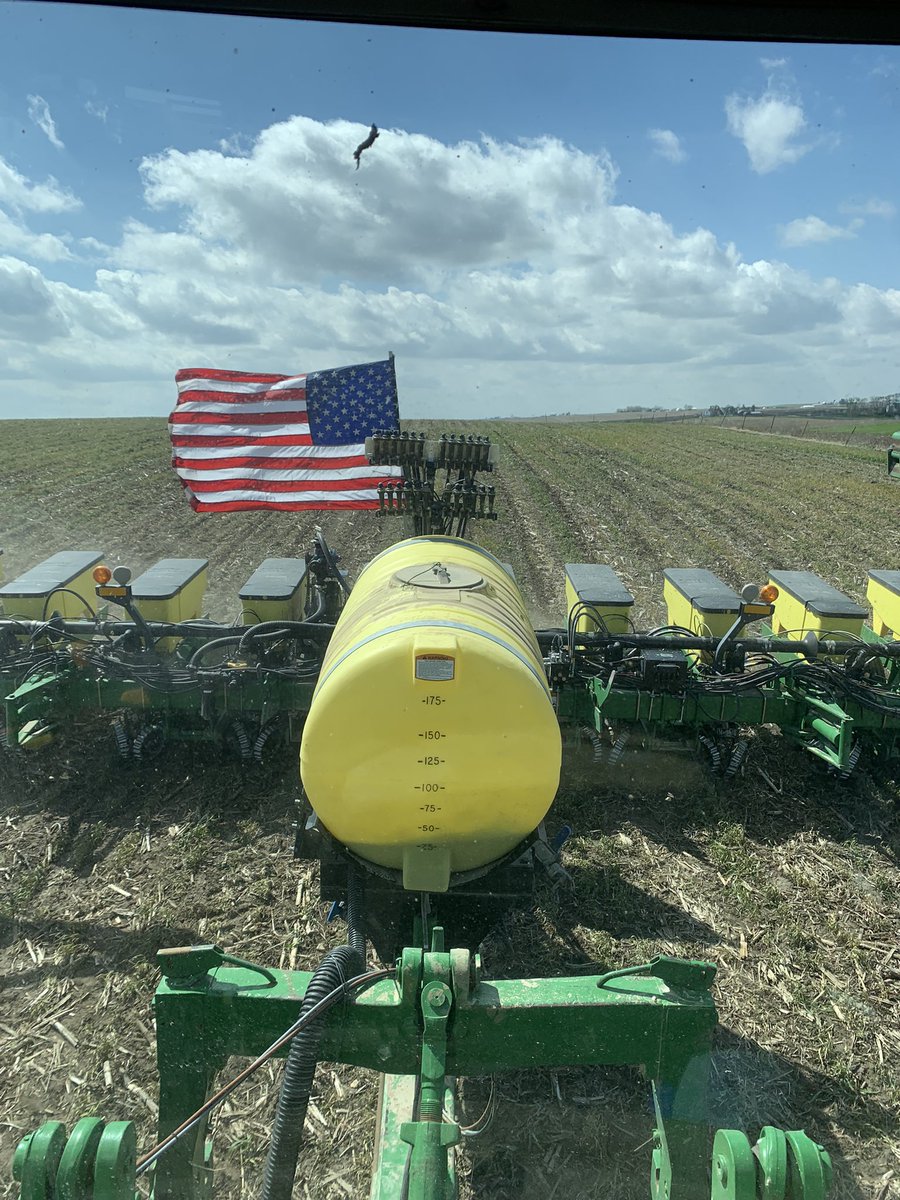 Neighbors:I am blessed to have good neighbors in northeast Iowa. Planter closing wheel bearing suddenly locked up. Needed a closing wheel quick to finish up this field before rain came. Called the next door neighbor and he has one sitting in shed. That’s the America we live in.🇺🇸
