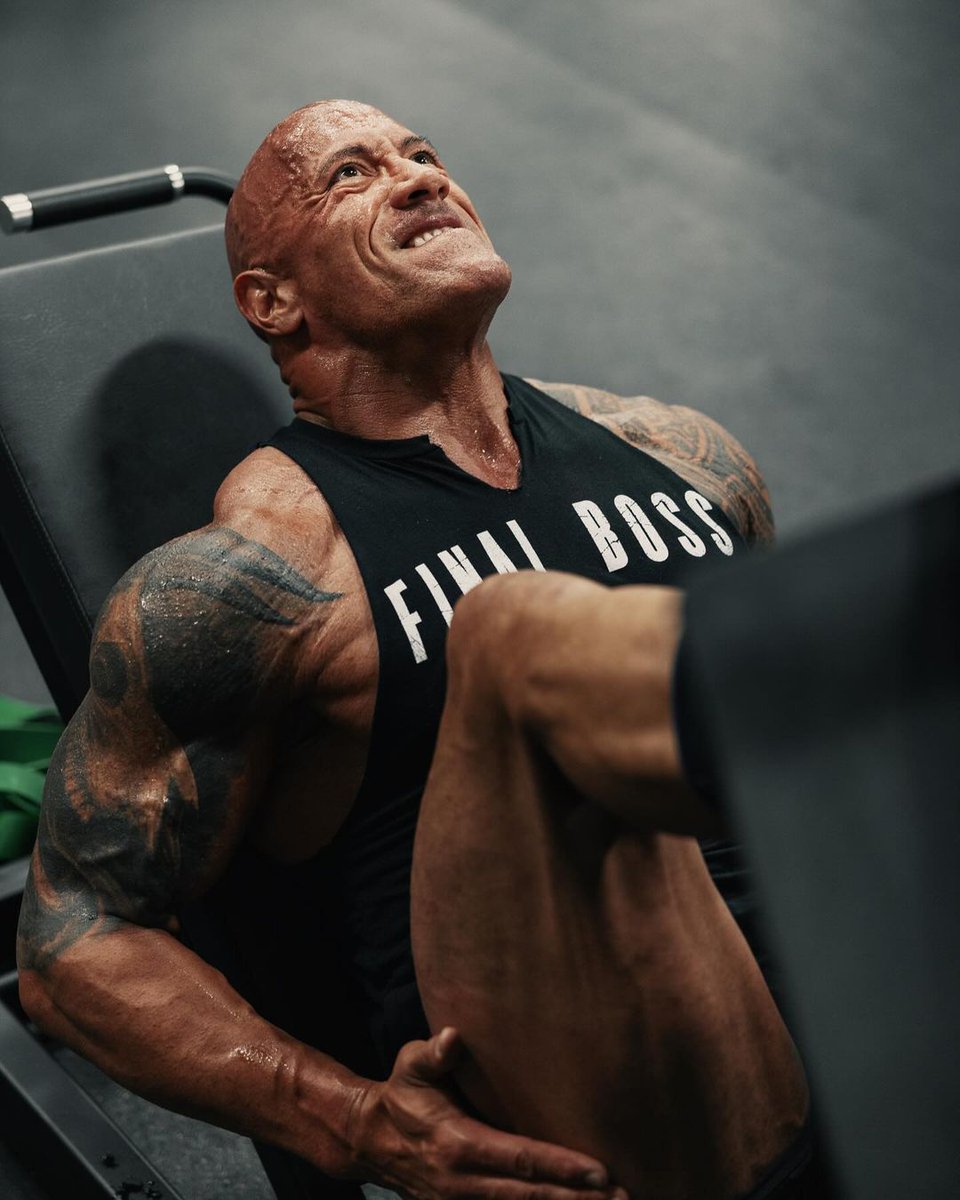 TheRock's tweet photo. Training very hard.
Thank you to all of you who continues to join me on this long windy road and journey, together.
Building new mountain.
#trainingcamp
#smashingmachine
#wm40 https://t.co/ojc6FyNgTi