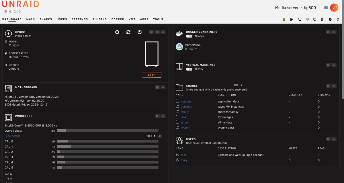 sspaeti's tweet image. a new rabbit hole #homeserver #unraid