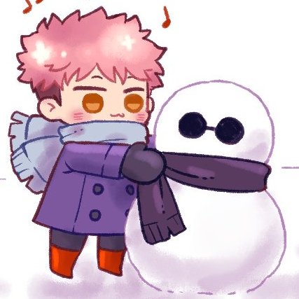 -encontraste al fantasma de Amai haciendo un hombre de nieve-