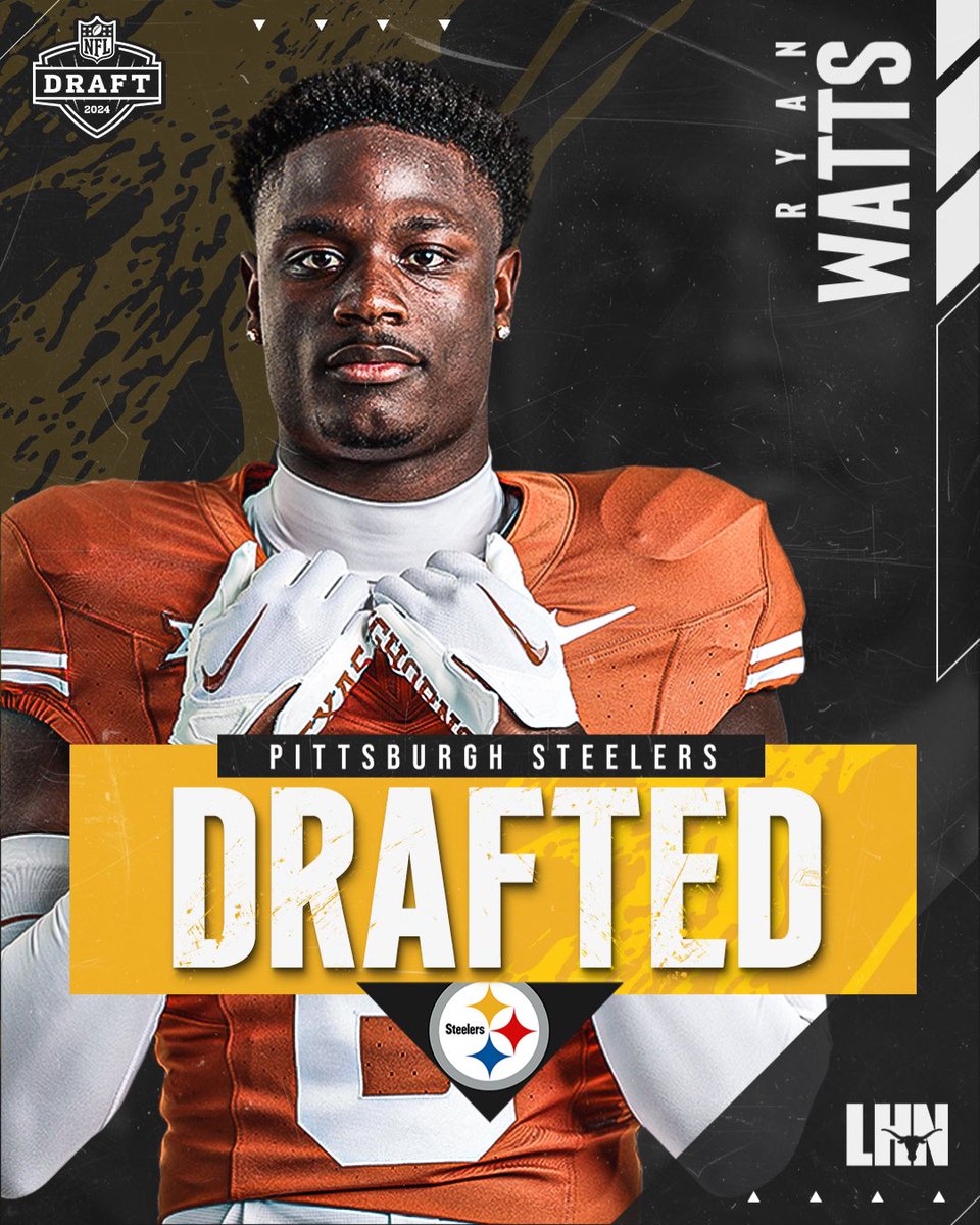 Watts➡️Steelers Ryan Watts is the 195th pick in the 6th round.