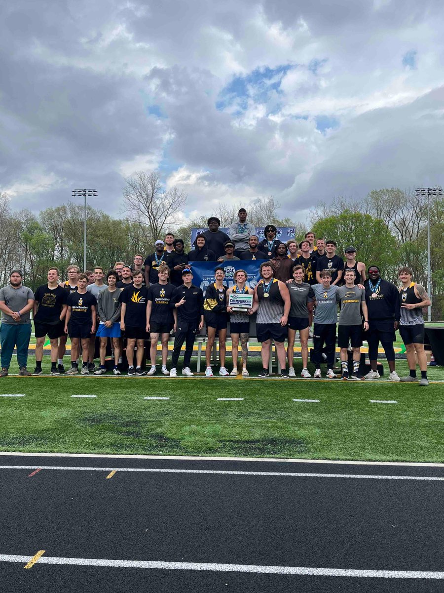 HCAC Men’s Outdoor Track and Field | Champions Congrats to the @MUSpartans on being crowned this year’s Track and Field Champions!! #TheHeartofD3 | #D3TF