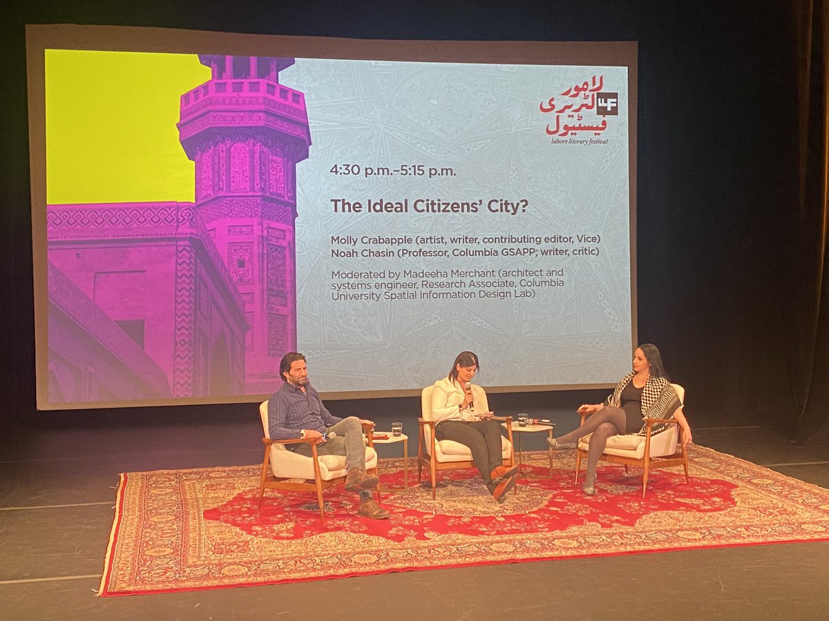 “The biggest threat to a city is the financialization of real estate. Real art comes from cheap rent.” @mollycrabapple @lhrlitfest @AsiaSocietyNY 🏙️