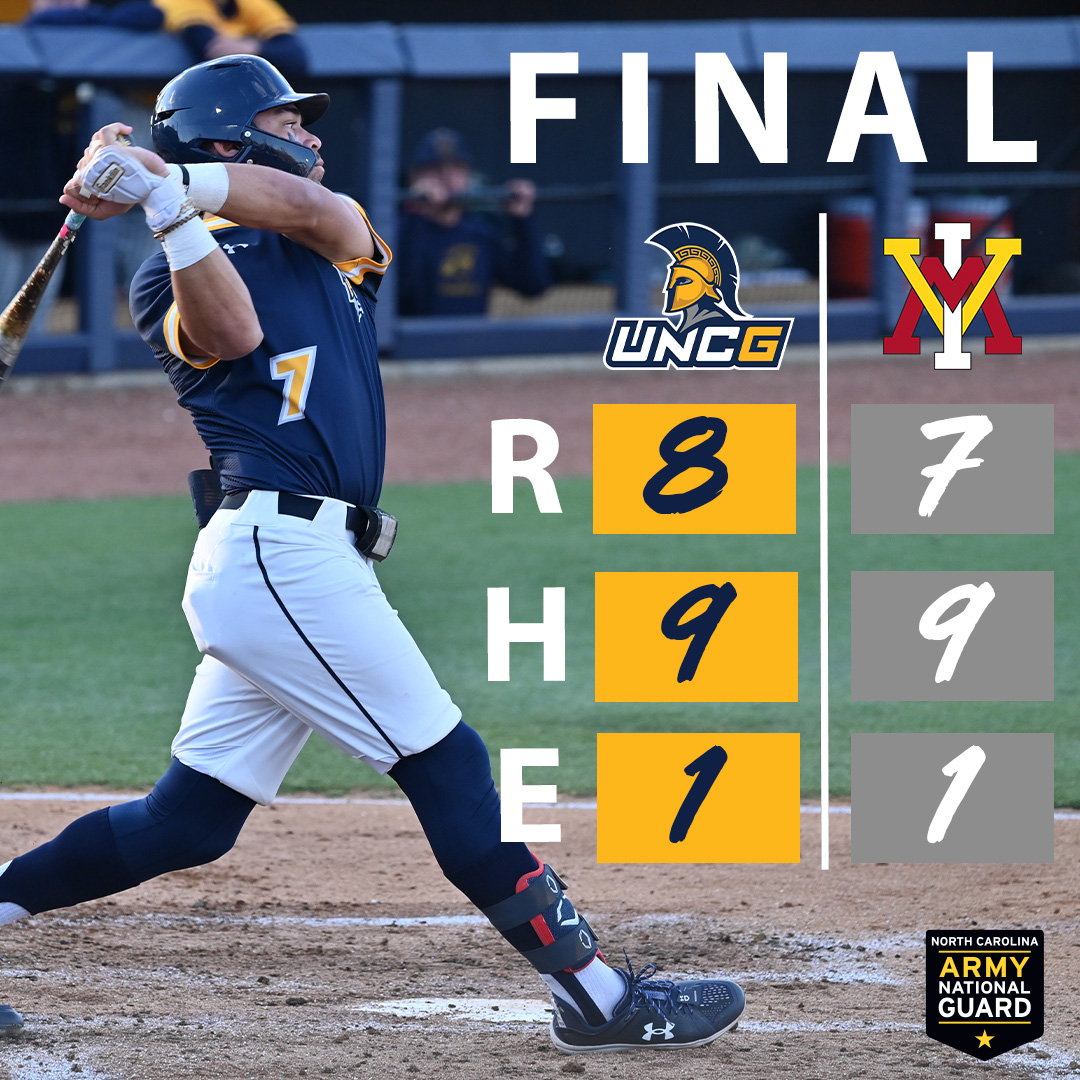 Won the series and eyeing a sweep! #letsgoG ✅ Dilley clears bases in 7th for winning run ✅ Aycock earns W with 2.2 shutout IP in relief ✅ Thompson Jr. picks up third save in the 9th