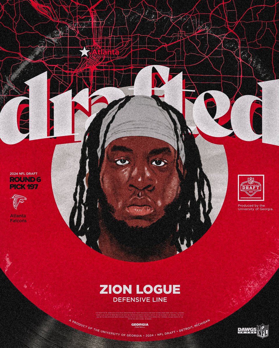 GeorgiaFootball's tweet photo. The A gets a DAWG!

Zion Logue is staying home.

#GoDawgs | #NFLDraft https://t.co/eCJLPiRkUw