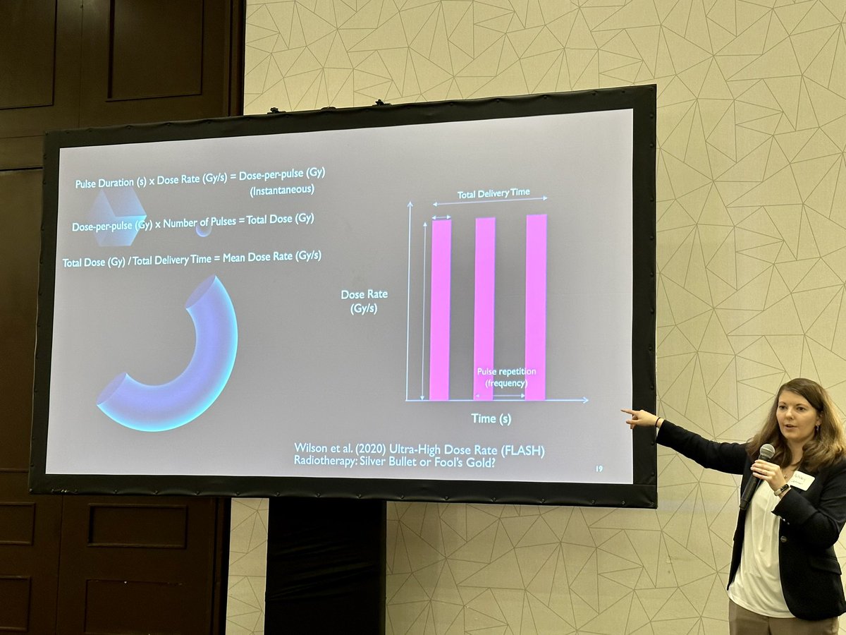 Robyn Handschuh (@handschuhcal) on Twitter photo Always a pleasure to see Dr Ashley Cetnar <a href="/isoCetnar/">Ashley Cetnar</a> presenting and particularly exciting to get an overview of the <a href="/OhioStateRadOnc/">OhioStateRadOnc</a> FLASH program at the <a href="/AAPM_ORVC/">Ohio River Valley Chapter of the AAPM</a> spring meeting.
#MedPhys #ORVC #AAPM #FLASH Always a pleasure to see Dr Ashley Cetnar <a href="/isoCetnar/">Ashley Cetnar</a> presenting and particularly exciting to get an overview of the <a href="/OhioStateRadOnc/">OhioStateRadOnc</a> FLASH program at the <a href="/AAPM_ORVC/">Ohio River Valley Chapter of the AAPM</a> spring meeting.
#MedPhys #ORVC #AAPM #FLASH