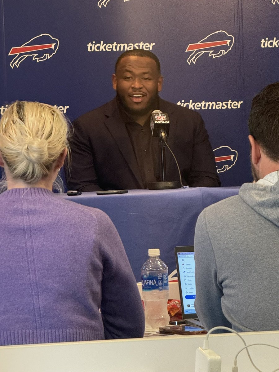 DeWayne Carter up next. #Bills