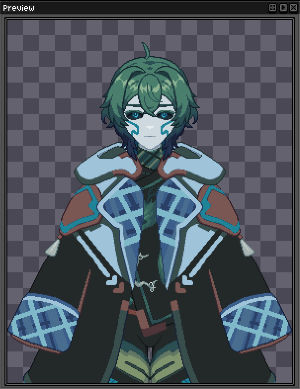 『 Pixel Model Art 🎨』 wip comm for: @ navaigation