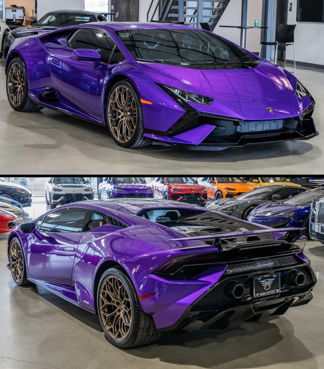duPontREGISTRY's tweet photo. 2023 Lamborghini Huracan Tecnica presented in Viola Pasifae over Nero Ade/Viola Acuctus Interior | Asking Price: $348,888 https://t.co/3quJBmZ7yi