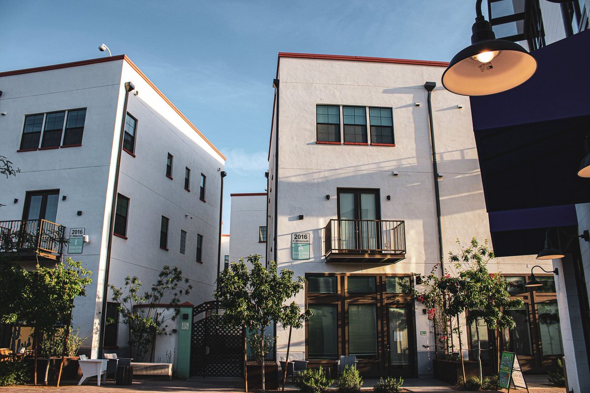 Why is it illegal to build like this in most of the U.S.? Parking requirements and other zoning laws make it extremely difficult to build walkable housing. People-first communities like Culdesac should be the norm not the exception.