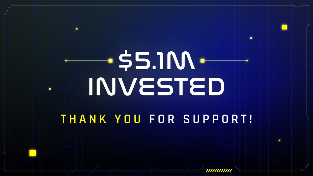 Incredible News Alert! 🚀 We've reached a monumental milestone of $5.1M mark! This achievement wouldn't have been possible without the unwavering support of our amazing community. Thank you for believing in our vision and being a part of our journey! Join to our presale…