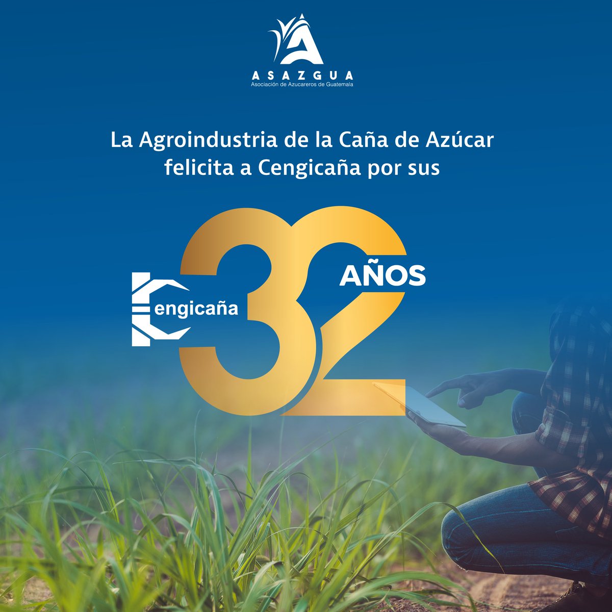 ¡Feliz aniversario No. 32, Cengicaña! 🎉

Gracias por la incansable labor en la investigación, que ha sido fundamental para el avance y la innovación en la Agroindustria de la Caña de Azúcar. 🧑‍🔬👩‍🔬

#AniversarioCengicaña #Investigación #AgroindustriaCañaAzúcar