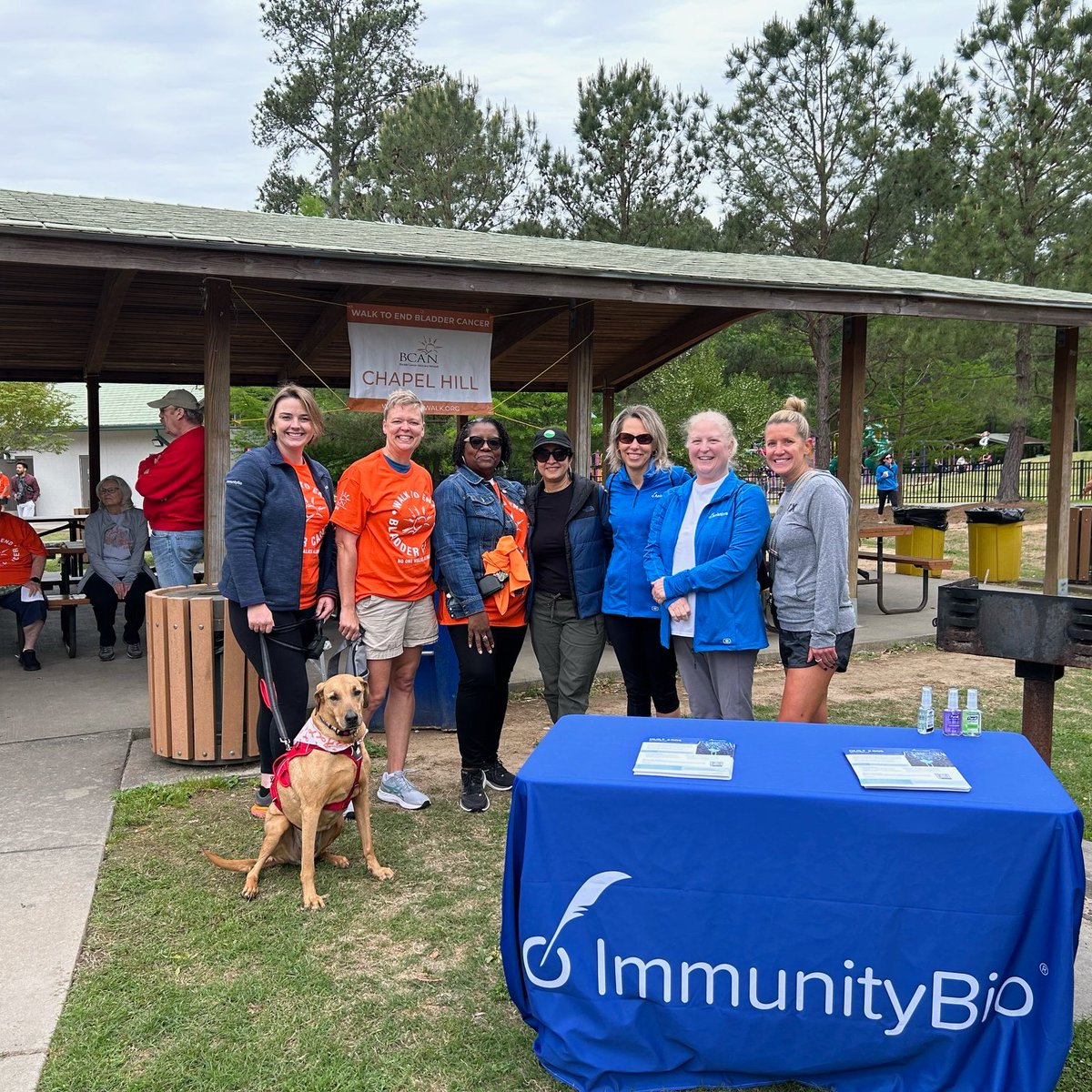 #ChapelHill @BCAN #Bladdercancer Walk: ImmunityBio is proud to co-sponsor the BCAN Walk to End Bladder Cancer. Thank you BCAN for the important work you do everyday on behalf of bladder cancer patients and their caregivers.