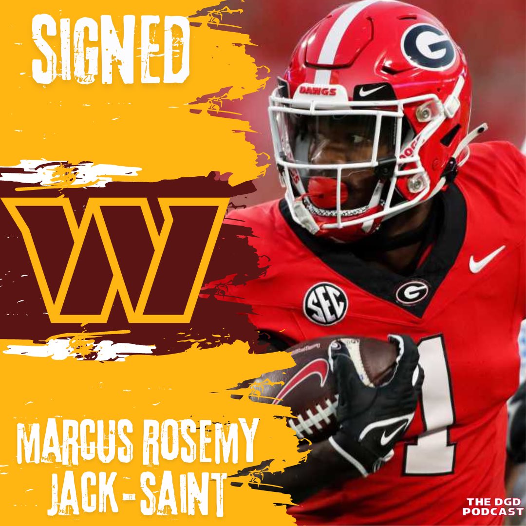 The @Commanders are signing Marcus Rosemy Jack-Saint as an UDFA.