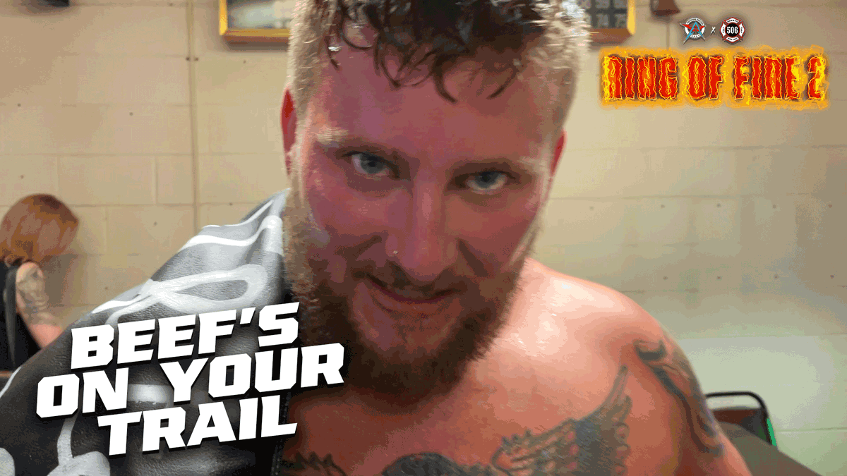 Post Ring of Fire 2 Comments 🔗youtu.be/MdHntsNTsLU @BEEFTCB is on @SPTFREVega trail! #AAWPro #AAWFire #Beef #GnarlsGarvin #DaveyVega #WWE #WWENXT #TNA #TNAwrestling #AEW #AEWCollision #ROH #RingOfHonor #WatchROH
