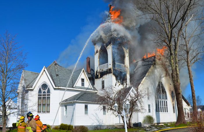 130 year old church burnt down in Bridgetown, Nova Scotia, Canada. Why does this keep happening? Anti-Christian attacks that’s why. But, of course, the CBC doesn’t ask why or who or what caused this fire in any of their news stories.