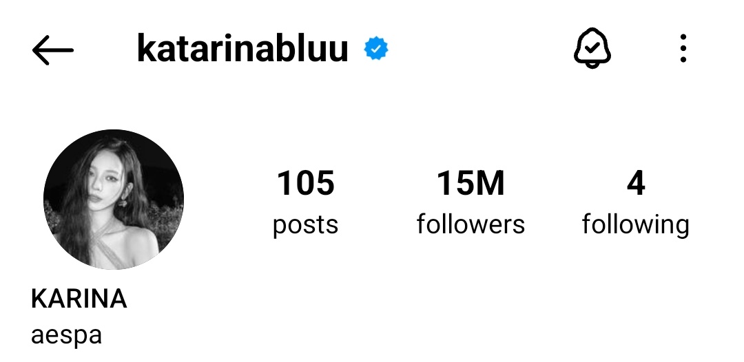 Congrats 15M followers KATARINABLUU🔥

KATARINABLUU 15M FOLLOWERS #15MHeartsForKARINA #KARINA