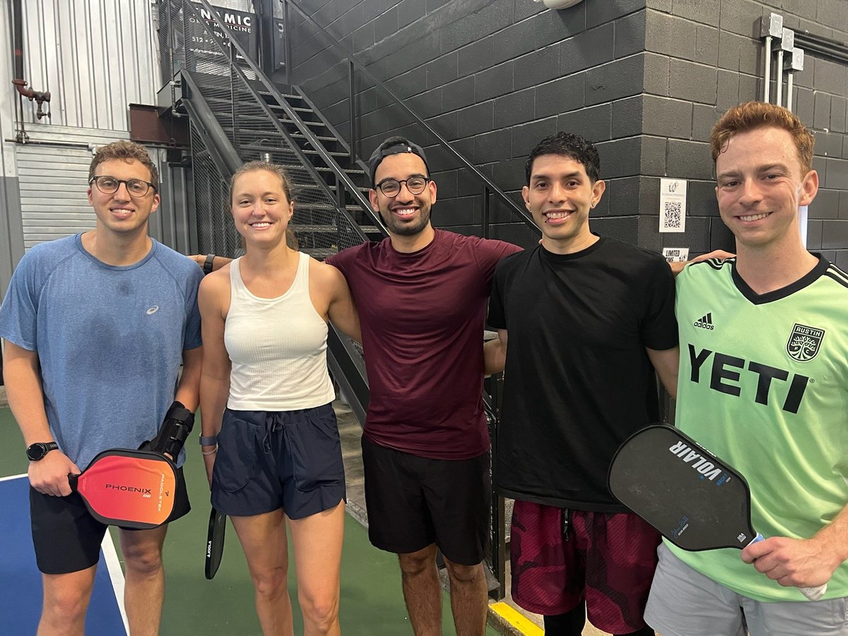 Cardiology Fellowship - UT Austin (@dellmedcardio) on Twitter photo Great evening of bonding and Pickleball between our fellows and attendings!! 🫀🏓<a href="/DellMedCardio/">Cardiology Fellowship - UT Austin</a> <a href="/BrennanLanier/">Brennan Lanier, MD MPH</a> @DHarrisonIM <a href="/VarunPattisapu/">Varun Pattisapu, MD</a> <a href="/RyanCooneyMD/">Ryan Cooney</a> <a href="/lakshyautrivedi/">Lakshya Trivedi, M.D.</a> Great evening of bonding and Pickleball between our fellows and attendings!! 🫀🏓<a href="/DellMedCardio/">Cardiology Fellowship - UT Austin</a> <a href="/BrennanLanier/">Brennan Lanier, MD MPH</a> @DHarrisonIM <a href="/VarunPattisapu/">Varun Pattisapu, MD</a> <a href="/RyanCooneyMD/">Ryan Cooney</a> <a href="/lakshyautrivedi/">Lakshya Trivedi, M.D.</a>
