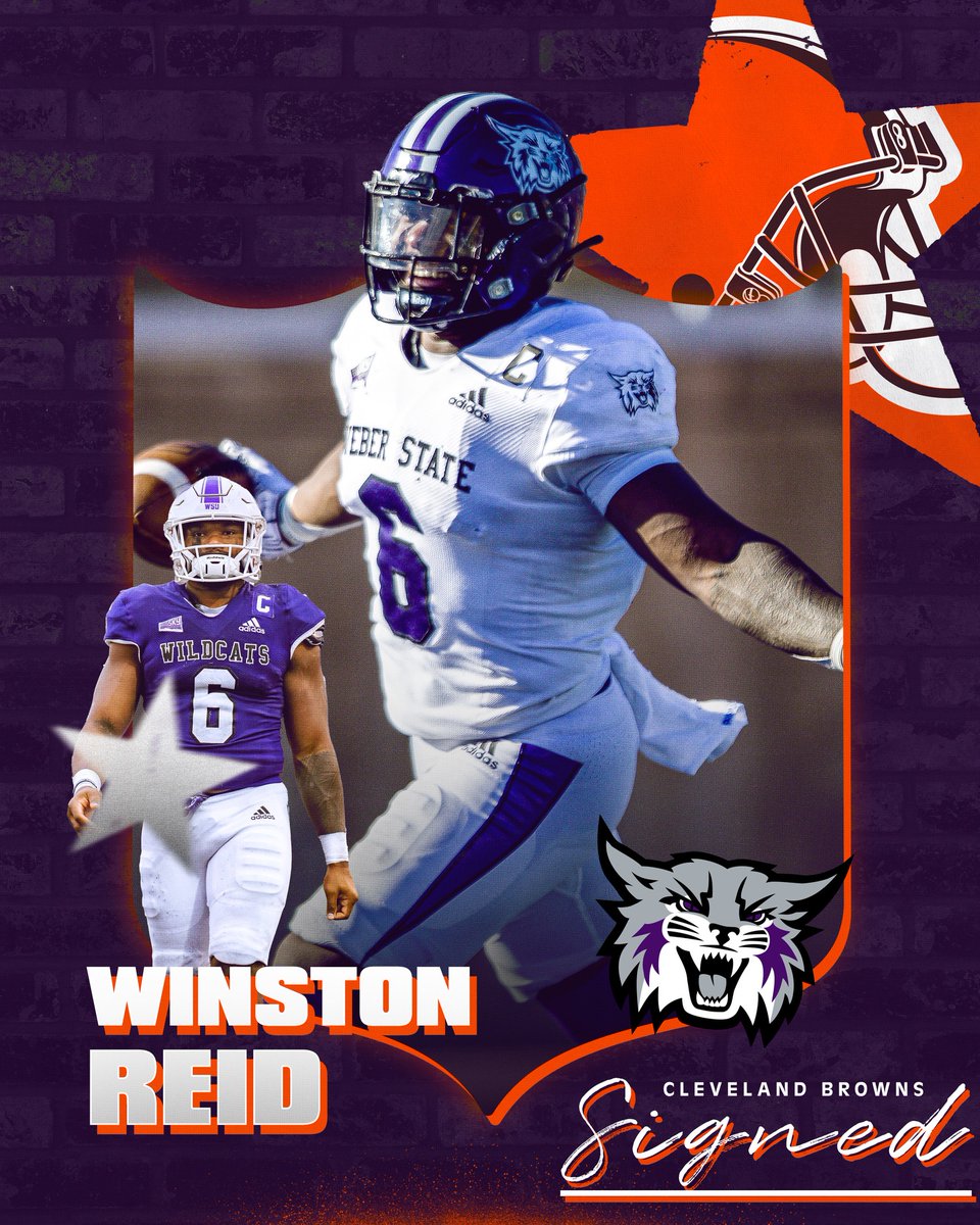 CLEVELAND BOUND 🗣️ Winston Reid has signed with the @Browns! #WeAreWeber x @winstonreid43 | #DawgPound