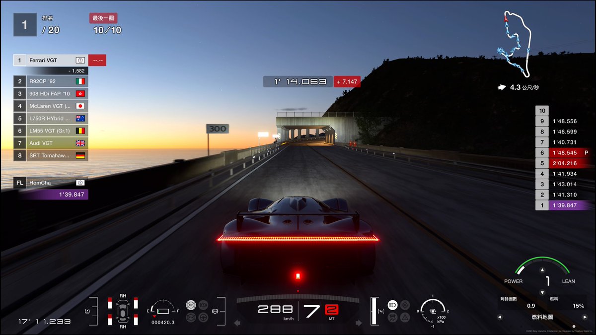 #GT7 Ingame