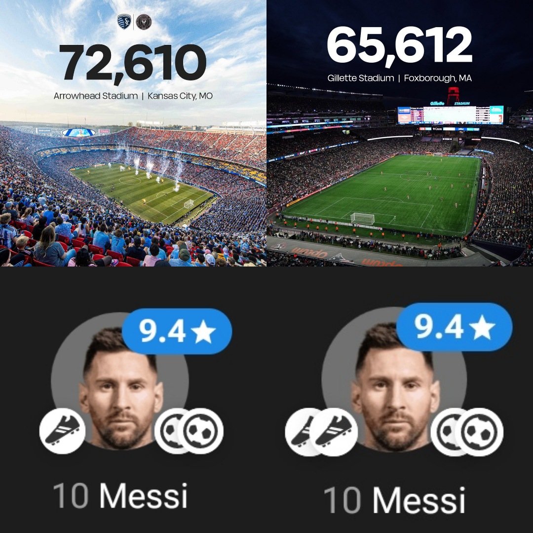 Lionel Messi's last 2 games at Away stadium.. Nah this is INSANE 🤯🐐