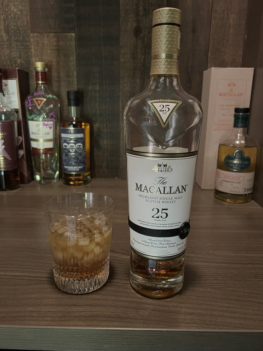 41 years in the books 

Closing out the bday by finishing off this Macallan 25

Cheers